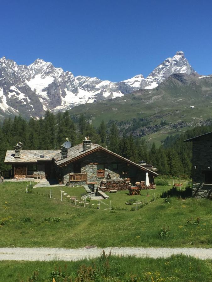 Chalet Gorret Cheneil Villa Valtournenche Exterior photo